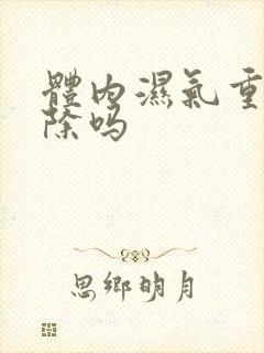 体内湿气重能去除吗