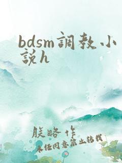 bdsm调教小说h