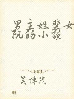 男主姓裴女主姓阮的小说