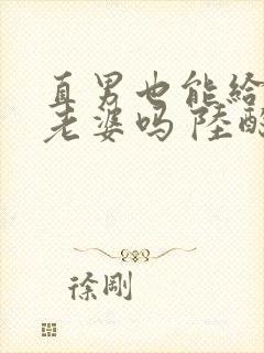 直男也能给人当老婆吗 陆酌言