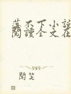 落不下小说免费阅读全文在线阅读