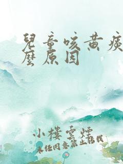 儿童咳黄痰是什么原因