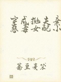 穿成抛夫弃子的恶毒女配小说推荐