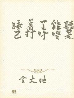 睡着了能听见自己打呼噜是什么原因