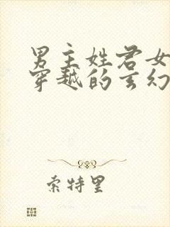 男主姓君女主是穿越的玄幻小说