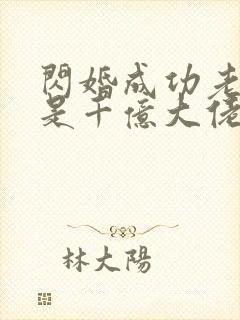 闪婚成功老公竟是千亿大佬