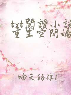 txt阅读小说重生空间娇娇媳