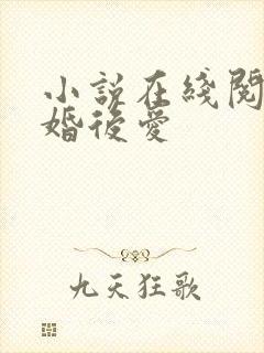 小说在线阅读先婚后爱