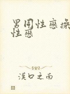 男同性恋操男同性恋