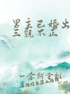 男主已婚出轨受三观不正