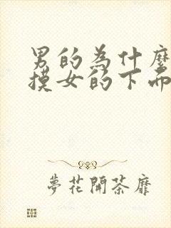 男的为什么喜欢摸女的下面