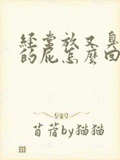 经常放又臭又响的屁怎么回事