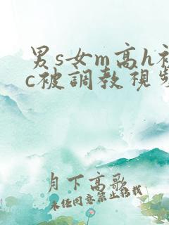 男s女m高h被c被调教视频