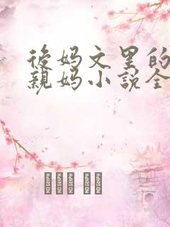 后妈文里的短命亲妈小说全文免费阅读