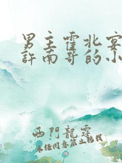 男主霍北宴女主许南哥的小说