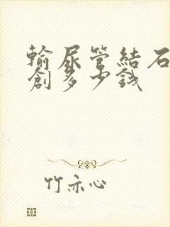 输尿管结石做微创多少钱