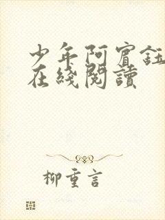 少年阿宾钰慧篇在线阅读