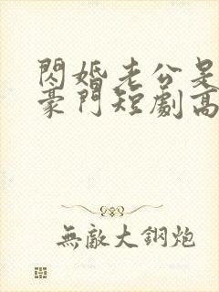 闪婚老公是超级豪门短剧高清免费