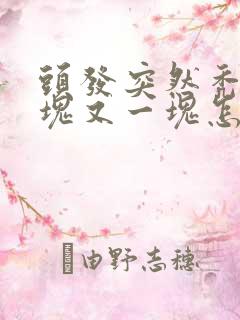 头发突然秃了一块又一块怎么回事