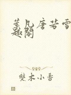 叶凡唐若雪 笔趣阁