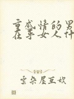 重感情的男人最在乎女人什么