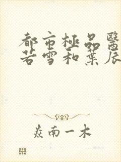 都市极品医神夏若雪和叶辰孙怡