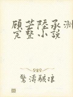 顾芒陆承洲免费完整小说