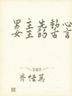 男主先动心苦追女主的古言