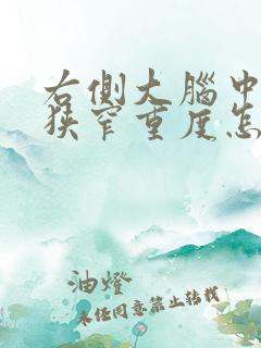 右侧大脑中动脉狭窄重度怎么办