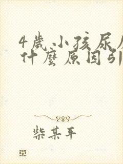 4岁小孩尿床是什么原因引起的