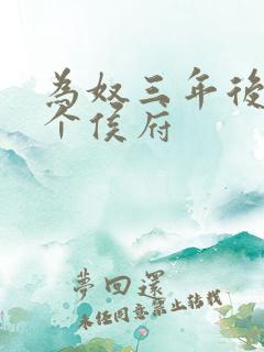 为奴三年后,整个侯府