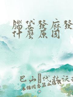 脑袋发麻发木是什么原因