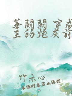 华阙阙 穿成男主的炮灰前妻