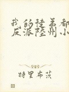 我的徒弟都是大反派陆州小说完本