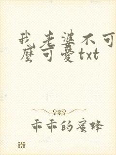 我老婆不可能这么可爱txt