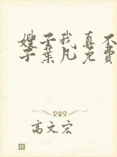 嫂子我真不是傻子叶凡免费阅读