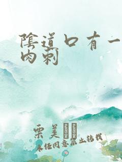 阴道口有一个小肉刺