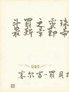 斗罗之灵珠神剑最新章节帝