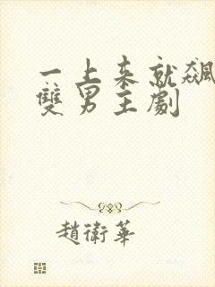 一上来就飙车的双男主剧