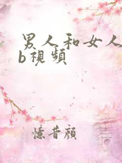 男人和女人插bb视频