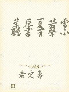 叶辰夏若雪孙怡听书有声小说