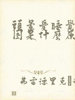 头晕爱睡觉身体困是什么原因