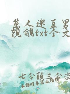 万人迷直男总被觊觎txt全文免费阅读