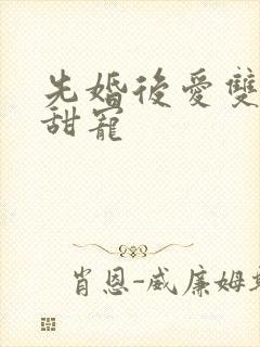 先婚后爱双男主甜宠