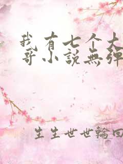 我有七个大佬哥哥小说无弹窗