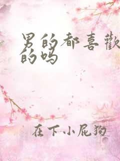 男的都喜欢胸大的吗