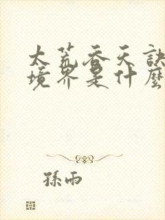 太荒吞天诀最高境界是什么