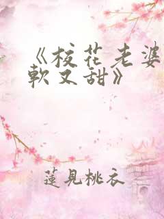 《校花老婆她又软又甜》