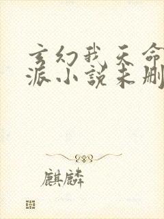 玄幻我天命大反派小说未删版全集