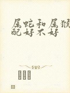 属蛇和属猴的婚配好不好